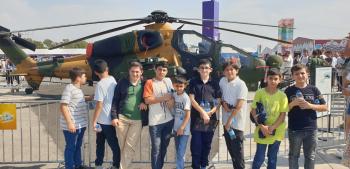 Öğrencilerimiz Havacılık Uzay ve Teknoloji Festivali Teknofest'i Ziyaret Etti.